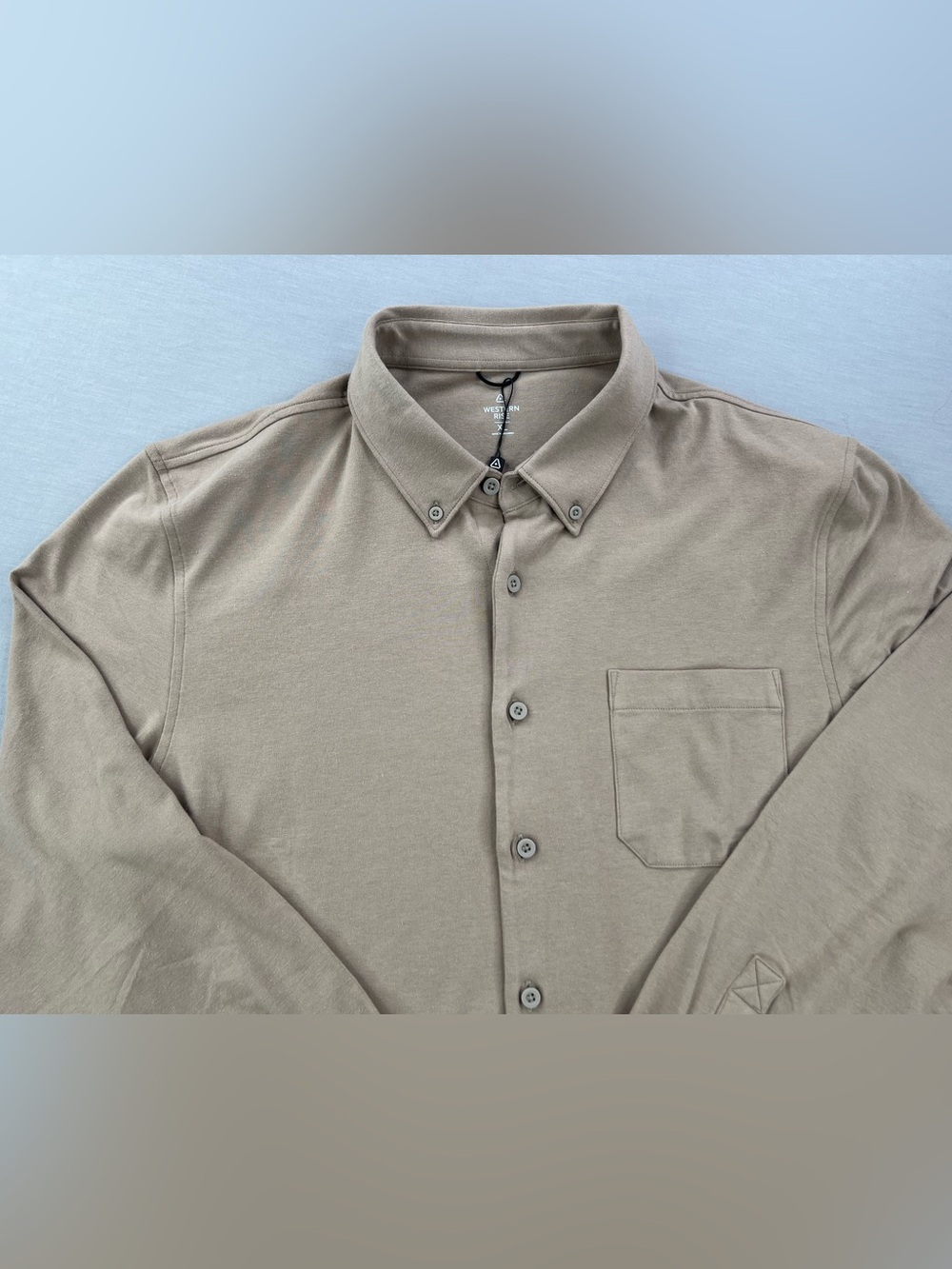 WESTERN RISE X COTTON BUTTON DOWN LS MENS MOISTURE WICKING SHIRT